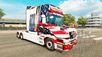 Rocky EUA pele para caminhão Scania T para Euro Truck Simulator 2