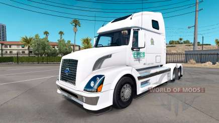 Epes Transporte de pele para a Volvo caminhões VNL 670 para American Truck Simulator