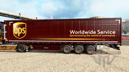 Pele UPS para reboques para Euro Truck Simulator 2