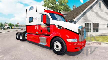 Pele Arnold Bros. trator Peterbilt 387 para American Truck Simulator