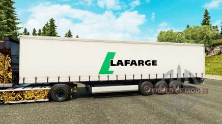 A Lafarge pele para reboques para Euro Truck Simulator 2