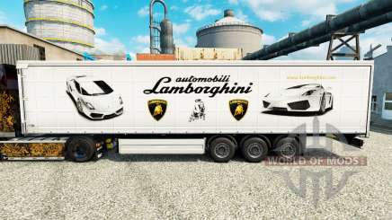 Pele Lamborghini semi-reboques para Euro Truck Simulator 2