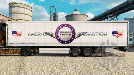 Pele American Truck Promoção para reboques para Euro Truck Simulator 2