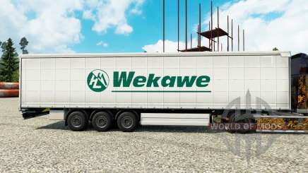 Pele Wekawe para reboques para Euro Truck Simulator 2