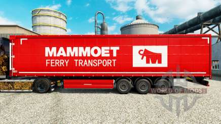 A Mammoet pele para reboques para Euro Truck Simulator 2