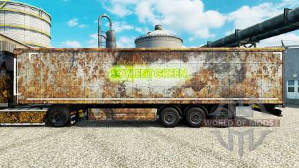 Pele Soylent Green para reboques para Euro Truck Simulator 2