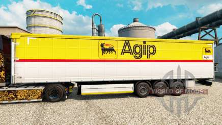 Pele Agip para reboques para Euro Truck Simulator 2