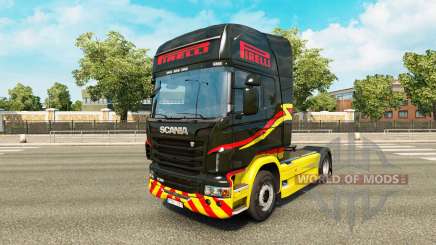 A Pirelli para a pele do Scania truck para Euro Truck Simulator 2