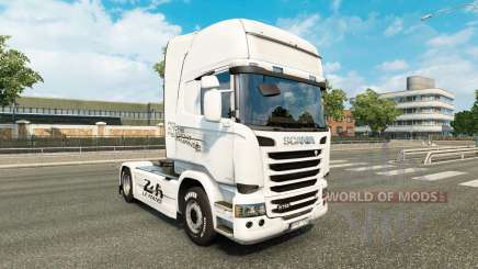 Pele Porsche trator Scania para Euro Truck Simulator 2