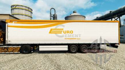 Pele Eurocement grupo na semi para Euro Truck Simulator 2