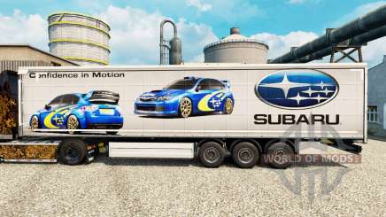 Pele Subaru semi para Euro Truck Simulator 2