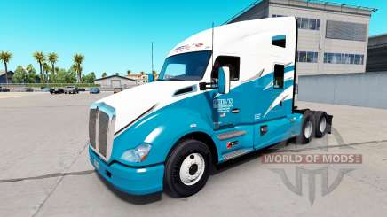 Phils de Transporte de pele para Kenworth T680 trator para American Truck Simulator