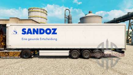 Pele Sandoz para reboques para Euro Truck Simulator 2