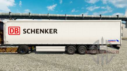 Schenker pele para engate de reboque para Euro Truck Simulator 2