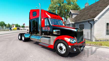 Скин Inferno Bebida Energética на Freightliner Coronado para American Truck Simulator