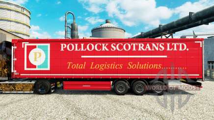 Pele Pollock Scotrans Ltd. na semi para Euro Truck Simulator 2