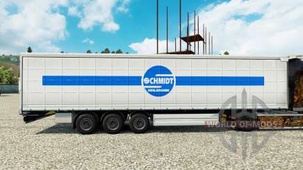 Schmidt Heilbronn pele para engate de reboque para Euro Truck Simulator 2