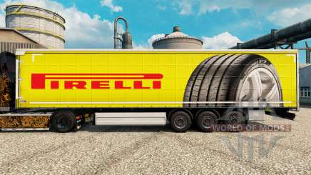 Pirelli pele para reboques para Euro Truck Simulator 2