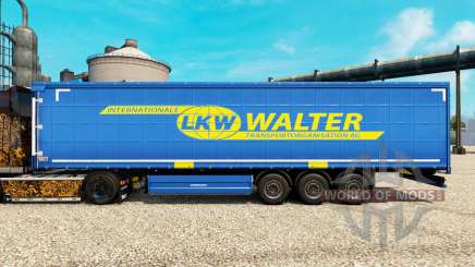 LKW WALTER pele para engate de reboque para Euro Truck Simulator 2