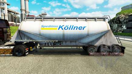 Pele Spedition Kollner cimento semi-reboque para Euro Truck Simulator 2