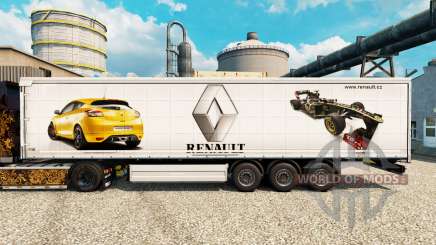 Pele Renault F1 Team v2 na semi para Euro Truck Simulator 2