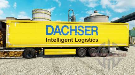 Dachser pele para engate de reboque para Euro Truck Simulator 2