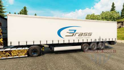 Pele Bronze Logística de Transporte para reboques para Euro Truck Simulator 2