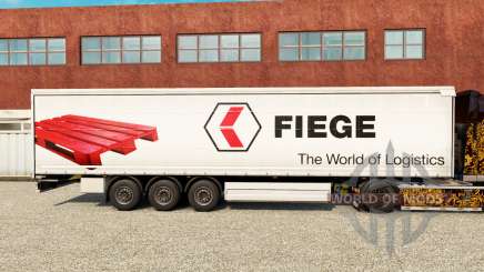 Pele Fiege em uma cortina semi-reboque para Euro Truck Simulator 2