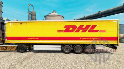 Pele DHL para v2 semi para Euro Truck Simulator 2