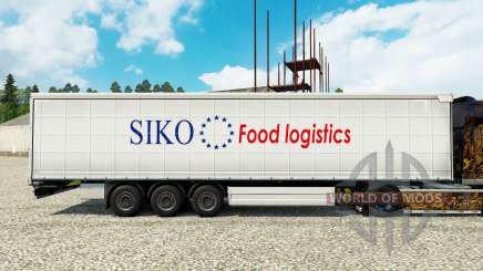 Pele Siko Logística de Alimentos para reboques para Euro Truck Simulator 2