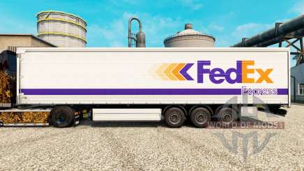 A FedEx pele para reboques para Euro Truck Simulator 2