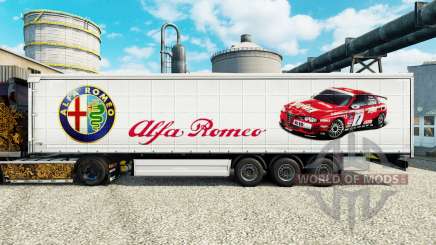 Pele Alfa Romeo Esporte na semi para Euro Truck Simulator 2