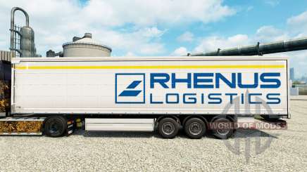 Rhenus Logística pele para reboques para Euro Truck Simulator 2