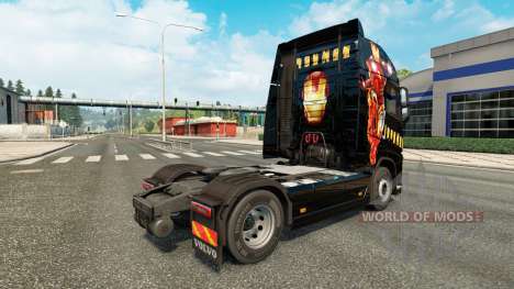 Homem de ferro pele para a Volvo caminhões para Euro Truck Simulator 2