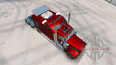 Kenworth W900B Long v1.4 para American Truck Simulator