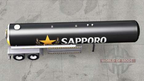 Pele Sapporo para o semi-tanque para American Truck Simulator
