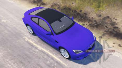 BMW M6 (F13) para Spin Tires