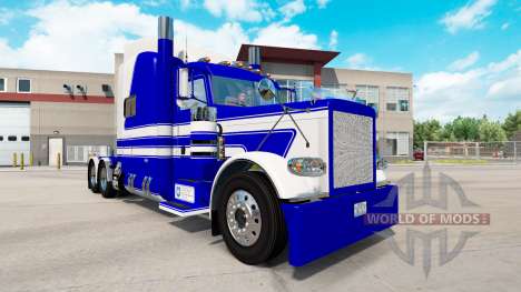 Скин Quinta Roda Transporte на Peterbilt 389 para American Truck Simulator