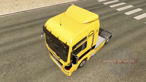 A pele da Caterpillar tractor HOMEM para Euro Truck Simulator 2
