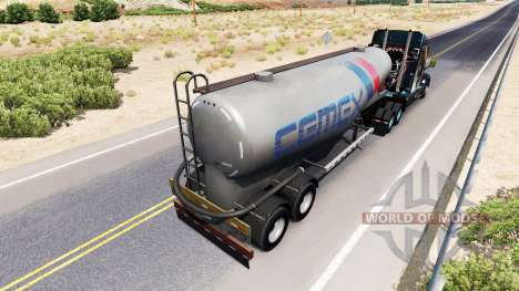 Pele Cemex semi-tanque de cimento para American Truck Simulator