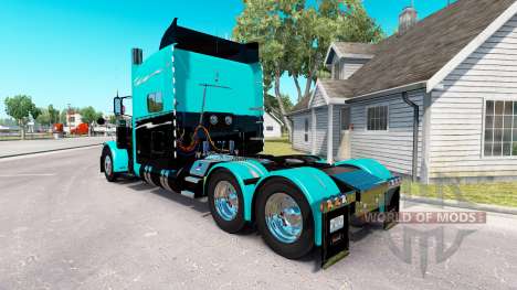 Pele Verde Inicial para o caminhão Peterbilt 389 para American Truck Simulator