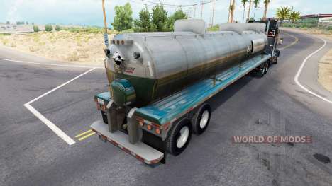 Pele Quaker Estado semi-tanque para American Truck Simulator