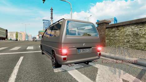 Volkswagen Caravelle para o tráfego para Euro Truck Simulator 2