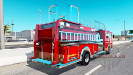 Caminhão de bombeiros para American Truck Simulator