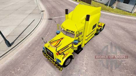 Pele Premier Heavy Haul para o caminhão Peterbil para American Truck Simulator