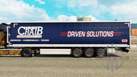 Pele ARR Craib de Transporte no semi-reboque cor para Euro Truck Simulator 2