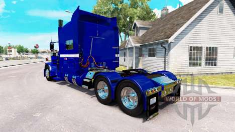 Centro-oeste pele para o caminhão Peterbilt 389 para American Truck Simulator