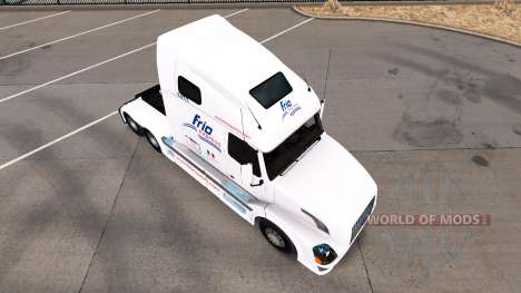 Frio Express pele para a Volvo caminhões VNL 670 para American Truck Simulator