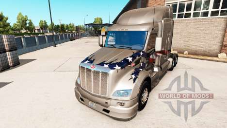 O pára-choques na Peterbilt 579 trator para American Truck Simulator