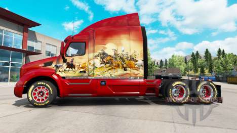 Uma grande coleção de jantes e pneus para American Truck Simulator